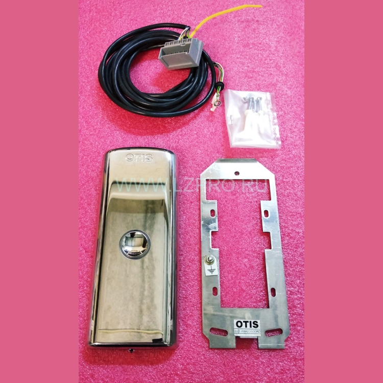 Вызывной пост однокнопочный (пол. нерж.) с платой HBB Otis