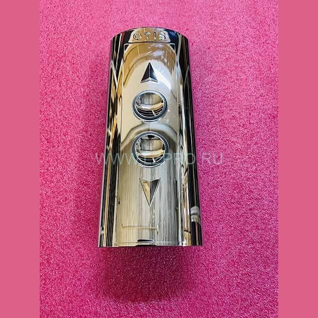 Вызывной пост в сборе (двухкнопочный, хромированный, пластиковый корпус) FAA23500T Otis