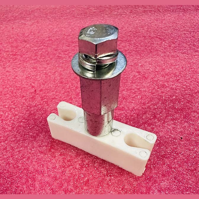 Башмак двери скользящий 16мм в сборе для стеклянных дверей AGH.0001C00MZ Fermator