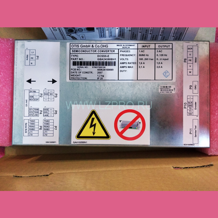 Контроллер DCSS 5-E GCA24350BH10 Otis