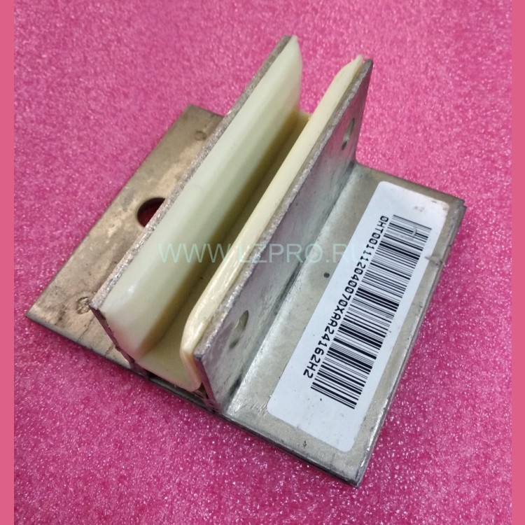 Башмак с вкладышем противовеса L=100мм для направляющей T=10мм XIZI Otis XAA24162H2