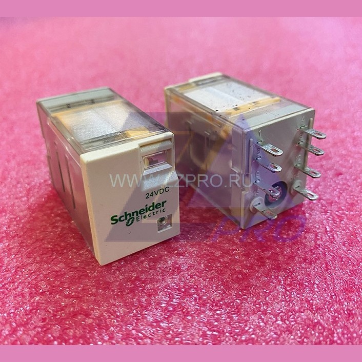 Реле промежуточное 24VDC RXM2LB2BD Schneider Electric