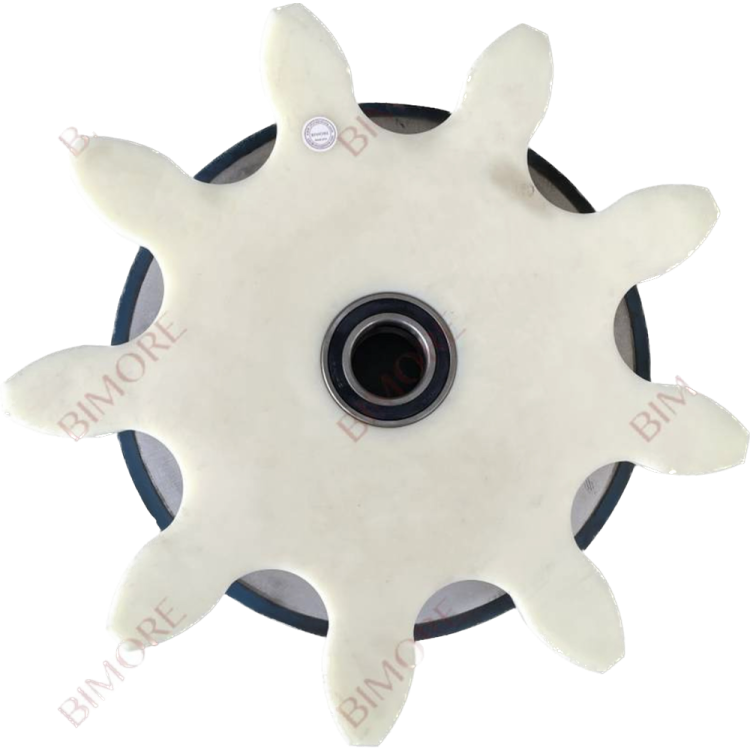 Колесо привода поручня с шестерней привода ступеней в сборе 506NCE GAA195NV1 OTIS