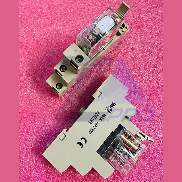 Реле электромагнитное 24VDC G2R-1-SND в сборе с колодкой 3048W3