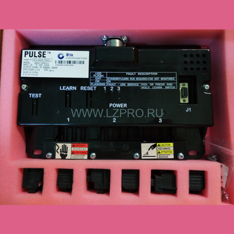 Блок контроля тяговых ремней RBI (3 ремня, 30мм CSB) ABA21700AG10 Otis