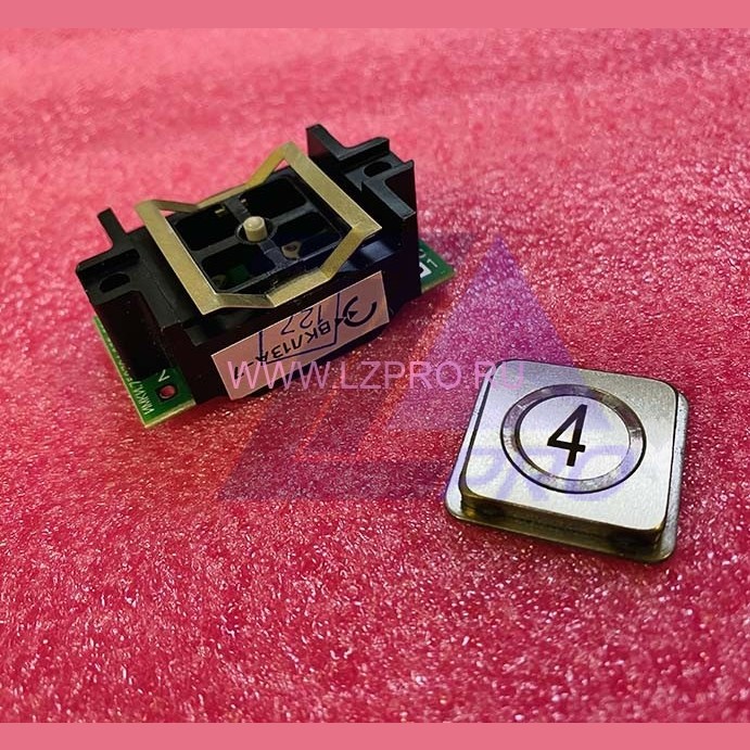 Модуль кнопочный квадратный "4" ВКЛ13А-7 ДС730836362.1 ЩЛЗ
