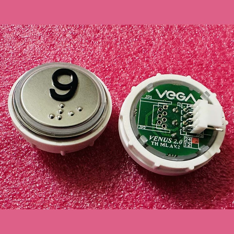 Модуль кнопочный с кодом Брайля красная подсветка MLA разъем AMP "9" Venus Vega