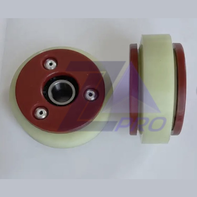 Ролик цепи эскалатора D-76mm H-35mm подшипник 6202 Mitsubishi