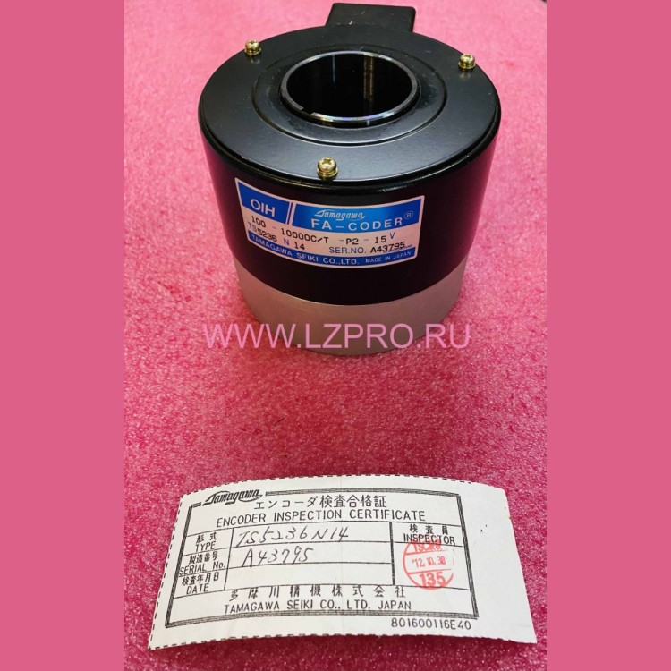 Энкодер 100-10000C/T-P2-15V JAA21410AAT001 Tamagawa
