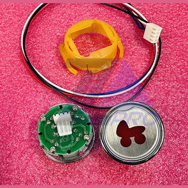 Кнопочный модуль "Коляска" (ПУЛ02В) KS-1021-01X Korea МЭЛ