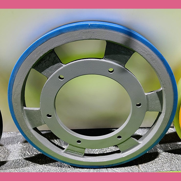 Шкив привода (приводное колесо) поручня эскалатора 506NCE D=460мм DAA265NNN1 Otis