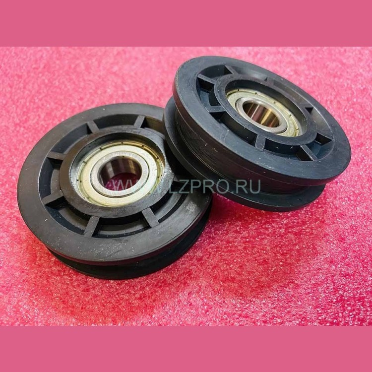 Ролик каретки D=70мм, прямоугольный паз, 366В.06.06.120Е КМЗ