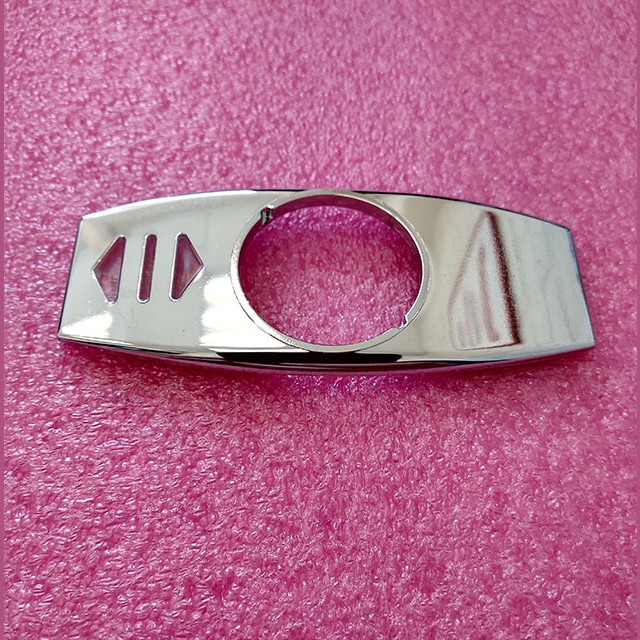 Чиклет "<I>" (откр. дверей) хром с шрифтом Брайля Otis FAA396J14