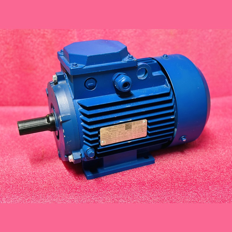 Двигатель асинхронный 220/380V 1390r/m 1,5kW 6,4/3,7A (крепление лапы) IM1081 АИР80В4У2