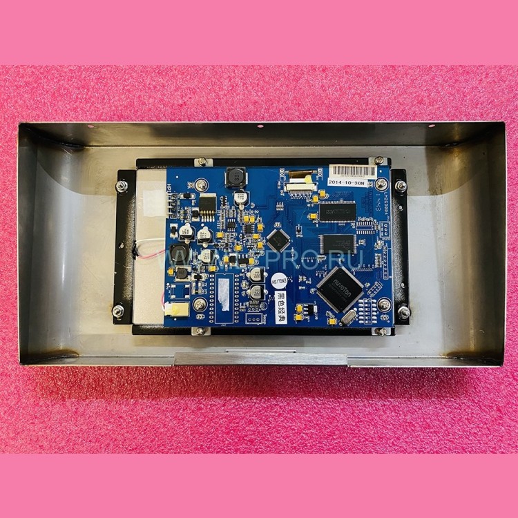 Индикатор этажный (шлифов. нерж., 7-дюймовый ЖК-монитор) плата LMTFC700CH V2.33 XIZI OTIS