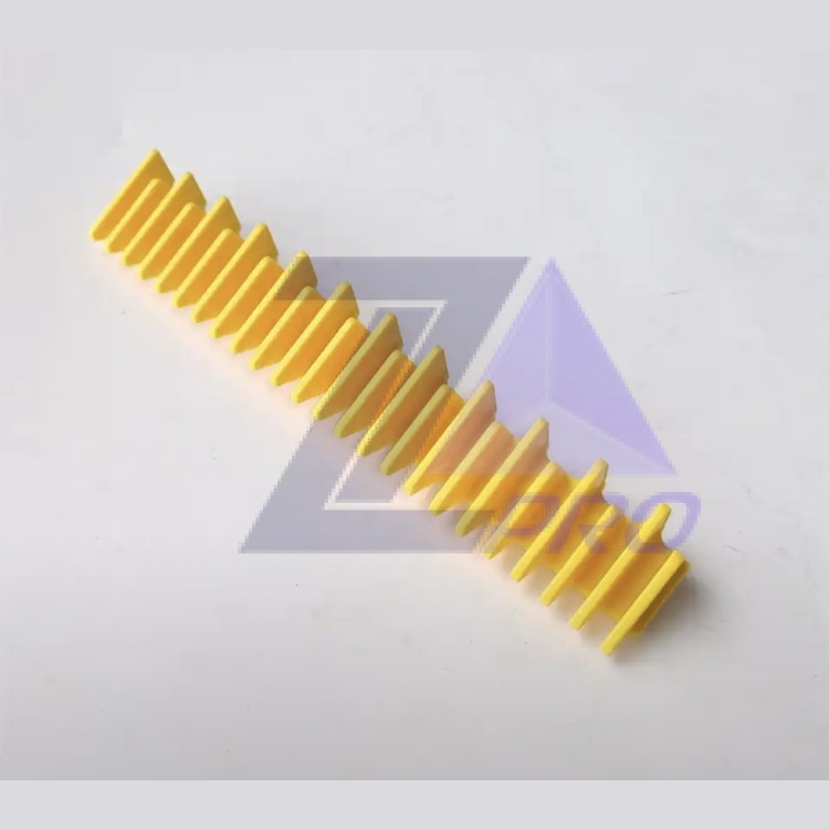 Демаркационная линия фронтальная жёлтая L=215.5мм 24зуба DEE2145489 Kone