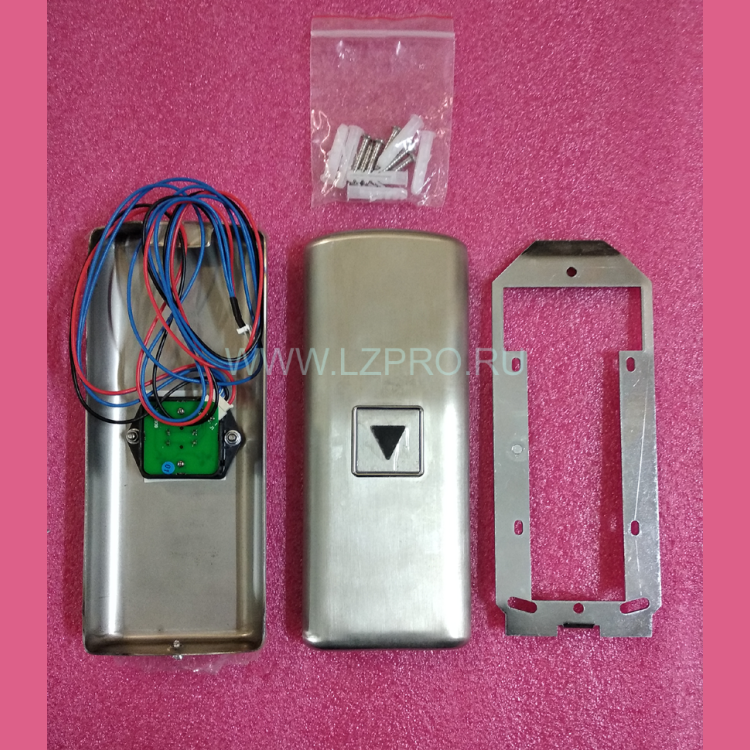 Аппарат вызывной BAF100 с кнопкой Вверх/Вниз, синяя подсветка