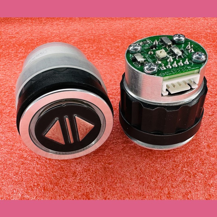 Кнопочный модуль "открытие дверей" зеленая подсветка DT-O D4DUG  WELM-1101 ID:54502536.4 TRP000064 Schindler 7000