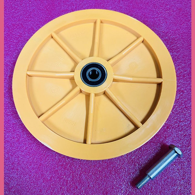 Шкив натяжного устройства D=198mm OL35 KM602135G01 Kone