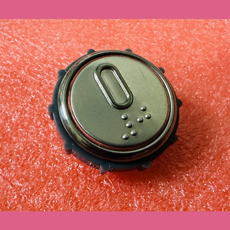 Модуль кнопочный круглый 0 с гайкой без платы ВКЛ13А-7П (7-4П)