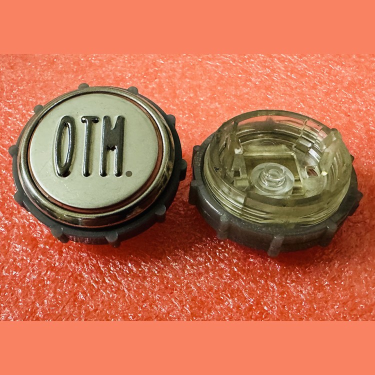 Модуль кнопочный круглый ОТМЕНА с гайкой без платы ВКЛ13А-7П (7-4П)