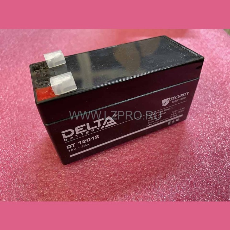 Аккумулятор 12V 1,2Ah DT 12012 Delta