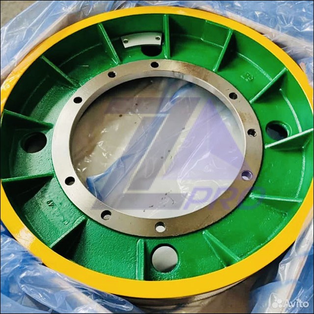 Канатоведущий шкив (обод) лебедки МХ18 750х6х13х160 Kone