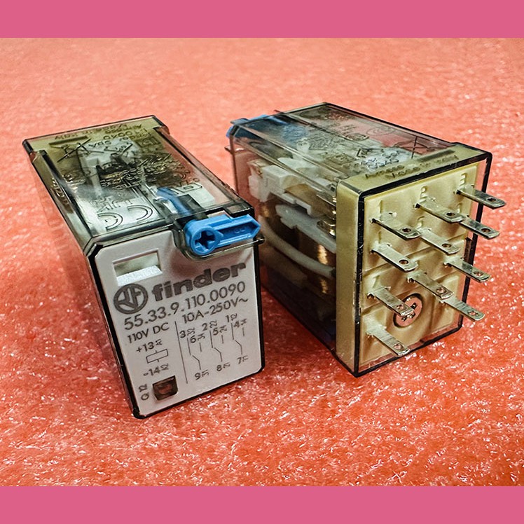 Реле промежуточное 3CO 10A 110VDC 7A 55.33.9.110.0090 Finder