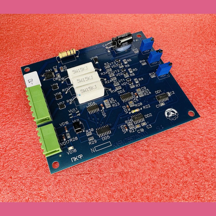 Плата контроля фаз ПКФ УКЛ КАФИ.469135.004-10 КМЗ