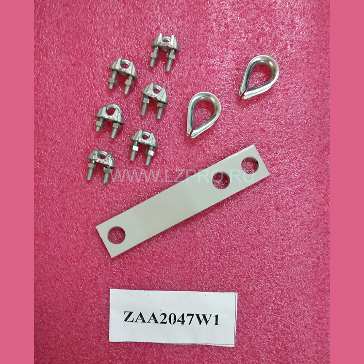 Комплект крепления каната ограничителя скорости d-6 mm ZAA2047W1 Otis