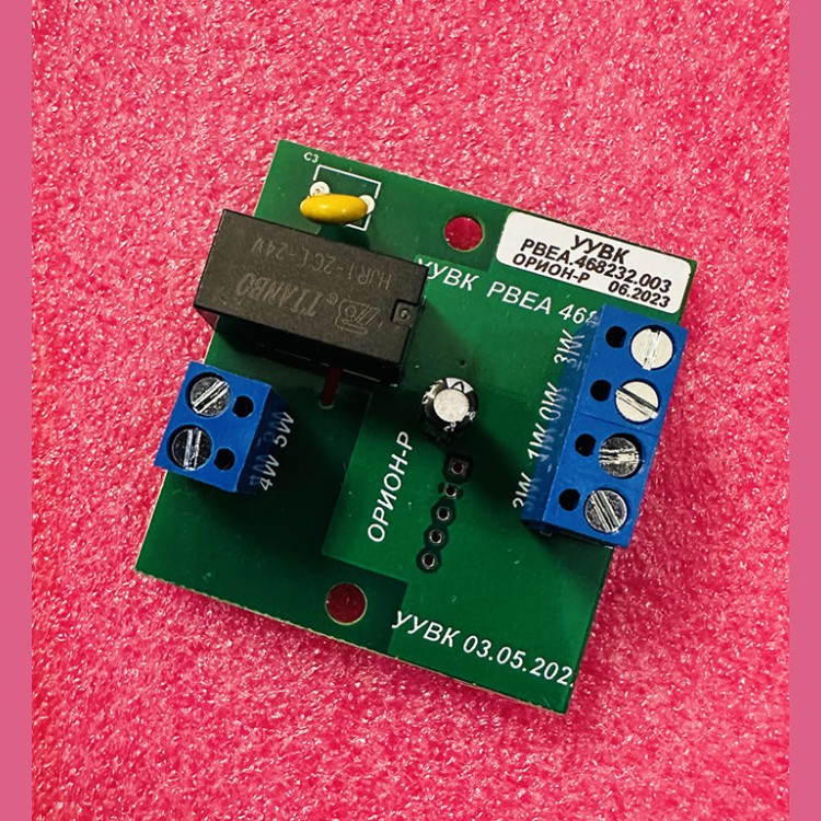 Плата управления вентилятором кабины лифта УУВК РВЕА.468232.003