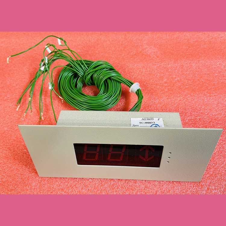 Указатель лифтовый (табло сегментное) ТС-30 ЩУЗ 0502.12.00.800-04 ЩЛЗ