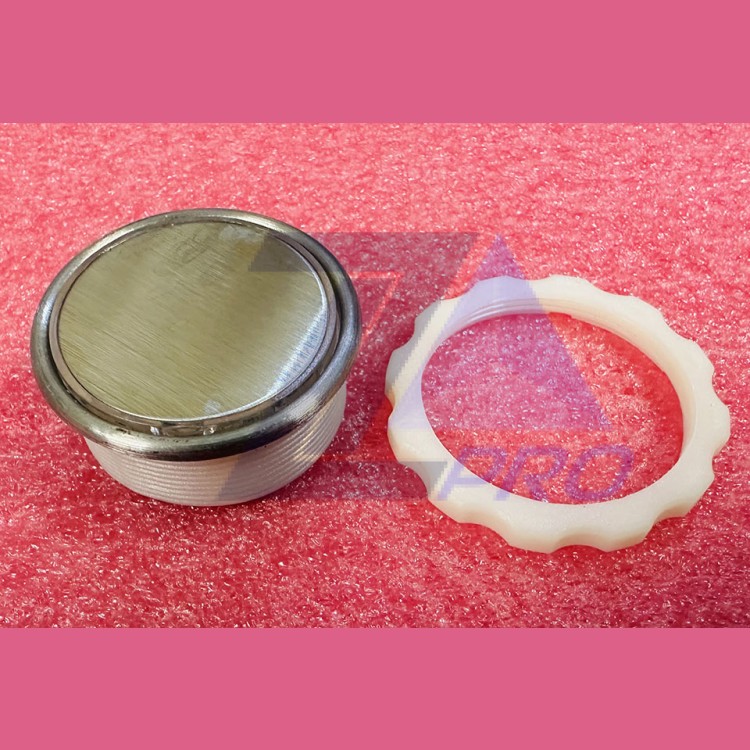 Модуль кнопочный белая подсветка "без символов" A4N58353$08 BBP-R302-VCNNT-S-W-BLN-C