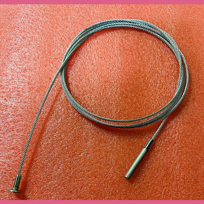 Тросик двери кабины L=2635мм проем 650мм 0411Е.03.10.150СБ ЩЛЗ