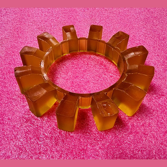 Муфта резиновая (спайдер) для эскалатора/траволатора лебедка ECH3 D=123/140mm GAA20401B762 Otis