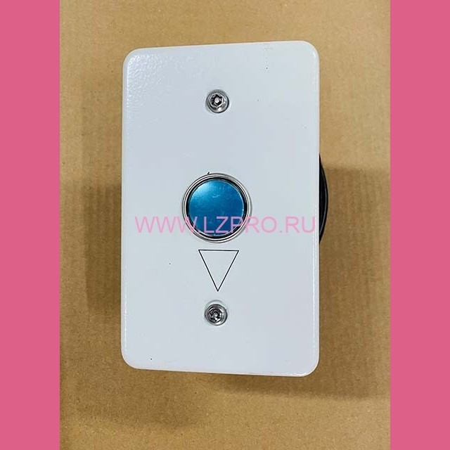 Пост вызывной ПКВ 6-1-Ш-П-02 (гравировка стрелка, кнопка АК1-01-Красная) МЛЗ