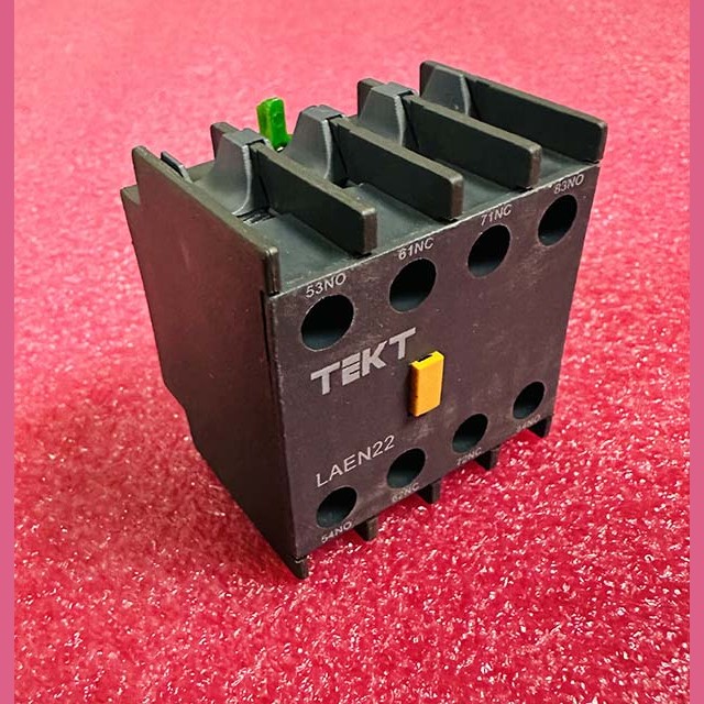 ДОПОЛНИТЕЛЬНЫЙ КОНТАКТНЫЙ БЛОК 2НО+2НЗ LAEN22 (аналог) TEKT