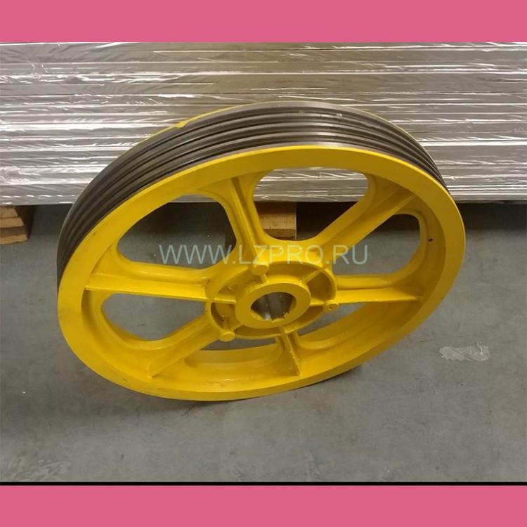 Шкив канатоведущий (575 мм, канаты 4x12 мм) ZAA260D3