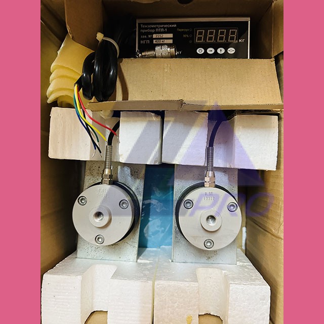 Устройство контроля перегрузки лифта укп-4 с тензометрическим прибором ПТЛ-1 (400кг)