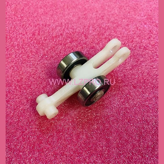 Звено (Y-тип) огибающей цепи поручня эскалатора  (с подшипником 609RS)