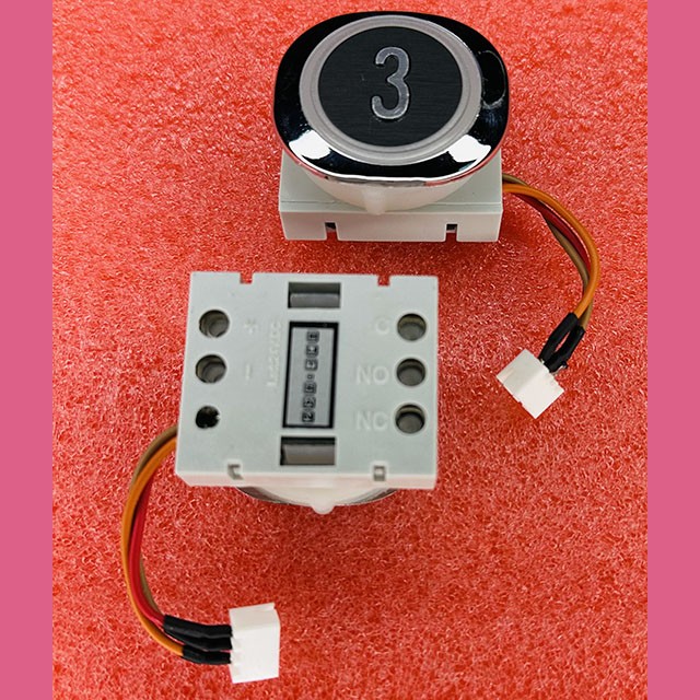 Кнопочный модуль 3 разъем Arkel F6.LENS BUT-SAN ЩЛЗ